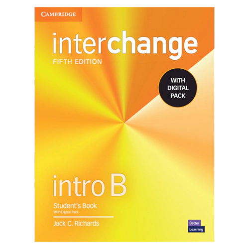 Interchange Intro B Student&#039;s Book with Digital Pack (5th Edition)