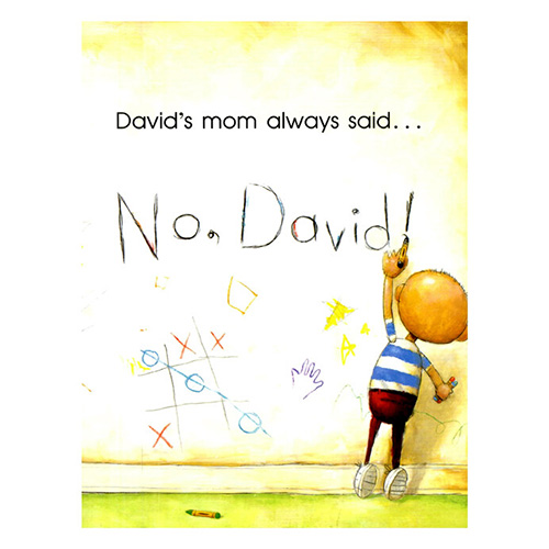 Caldecott / No, David! (Paperback)