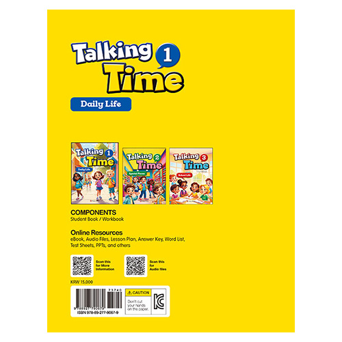 Talking Time 1 : Daily Life (2nd Edition)(2024)