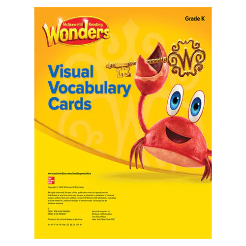 Wonders K Visual Vocabulary Cards