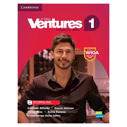 Cambridge Ventures 1 Student&#039;s Book with Digital Value Pack (3rd Edition)