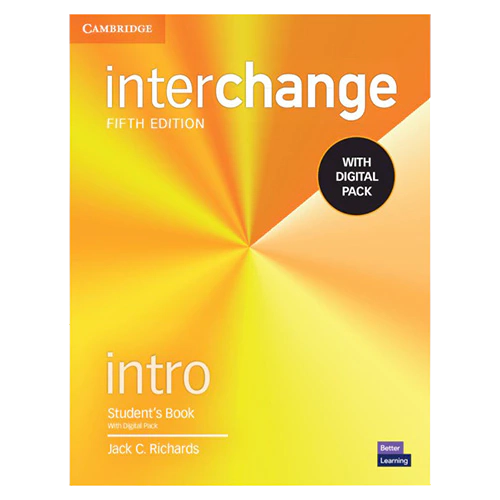 Interchange Intro Student&#039;s Book with Digital Pack (5th Edition)